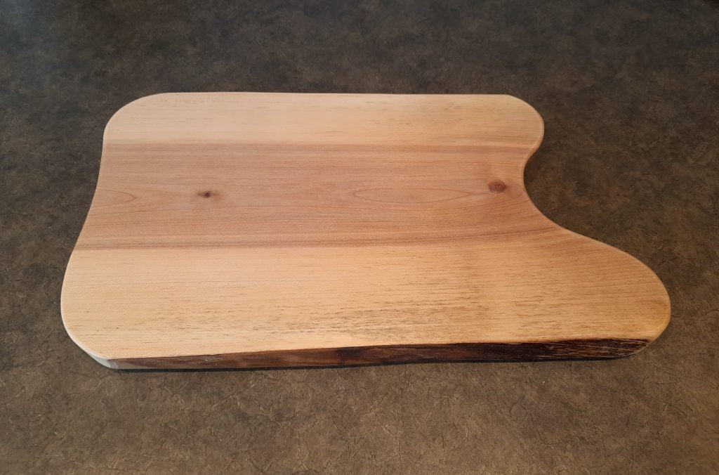 Maple Charcuterie/Serving Board Swooped Edge