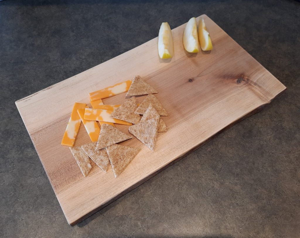 Maple Charcuterie/Serving Board Straight Edge