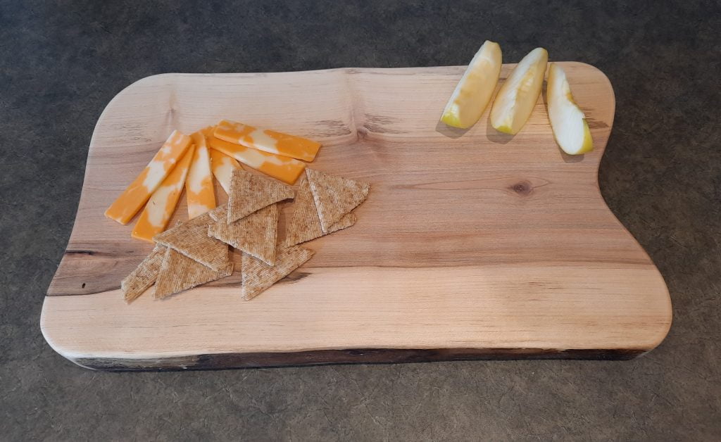 Maple Charcuterie/Serving Board Curved Edge