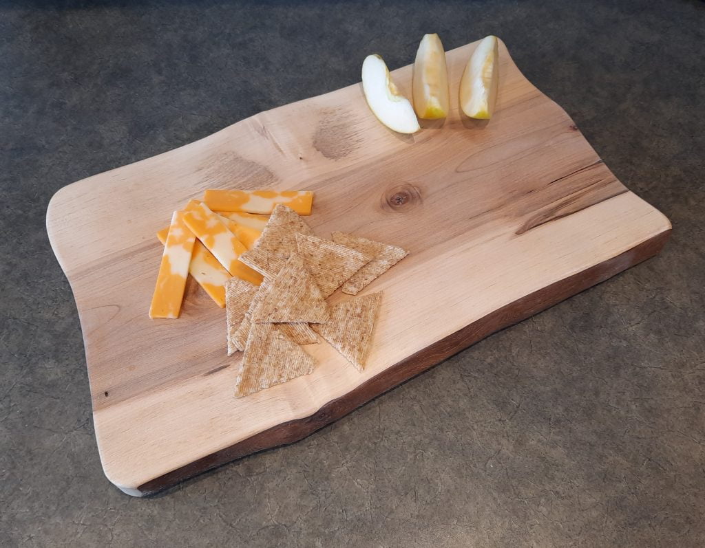 Maple Charcuterie/Serving Board Shaped Edge